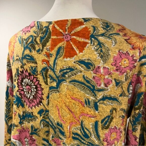 Natural Life long sleeve floral sweater dress - Picture 7 of 11